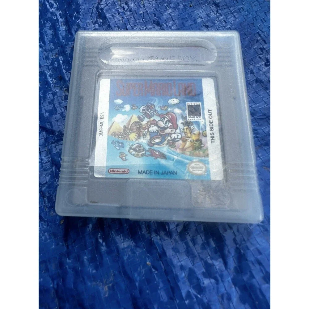Super Mario Land Nintendo Authentic Gameboy Game - Tested + FREE CASE